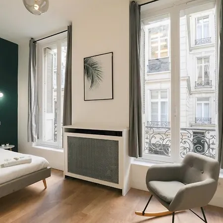 Scribe Service Charmant Proche Opéra Garnier - 4p Apartamento